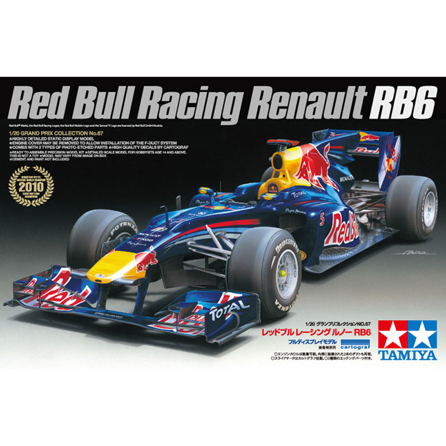 Red Bull Racing Renault RB6 - Tamiya 20067 | kingshobby.com