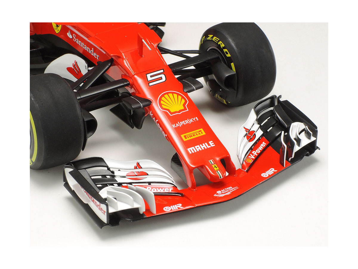 タミヤ　1/20 フェラーリ　SF70H S.ベッテルとともに2017年シーズンを戦ったフェラーリSF70Hが、1