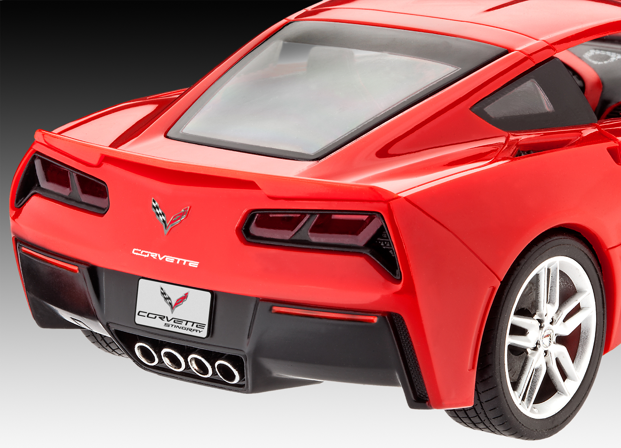 Amazon.com: Revell 2014 Corvette Stingray Model Kit, 1:25