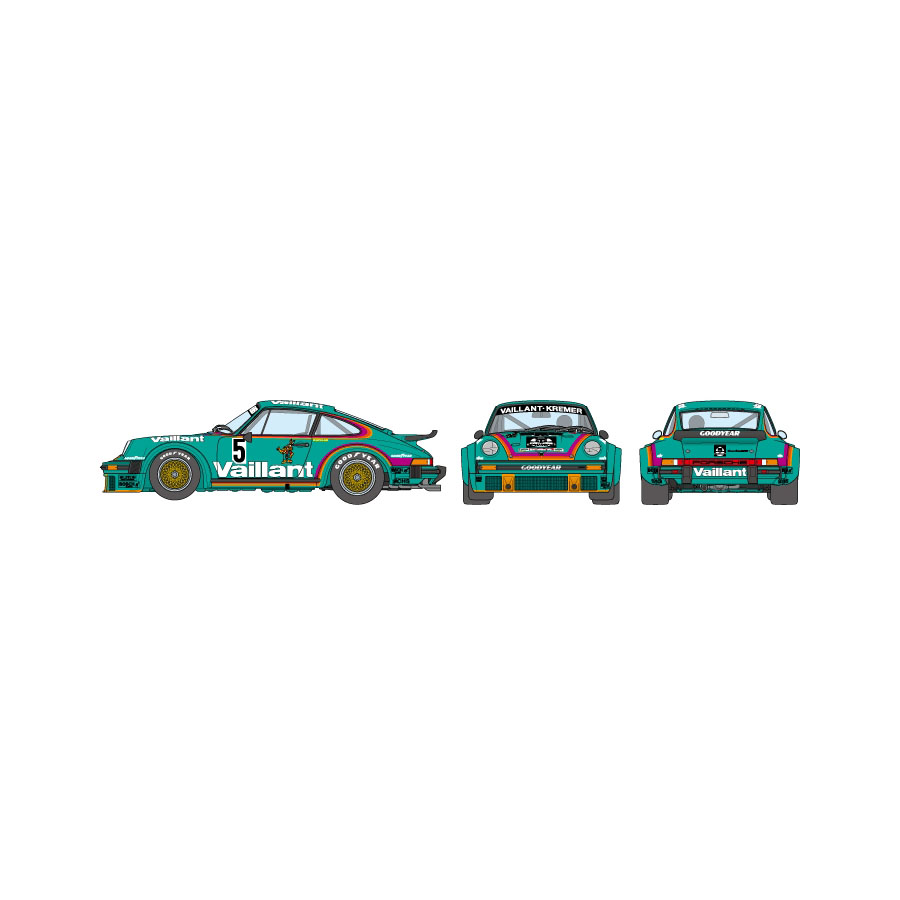 Porsche 934 Turbo RSR Vaillant - Tamiya 24334 | kingshobby.com
