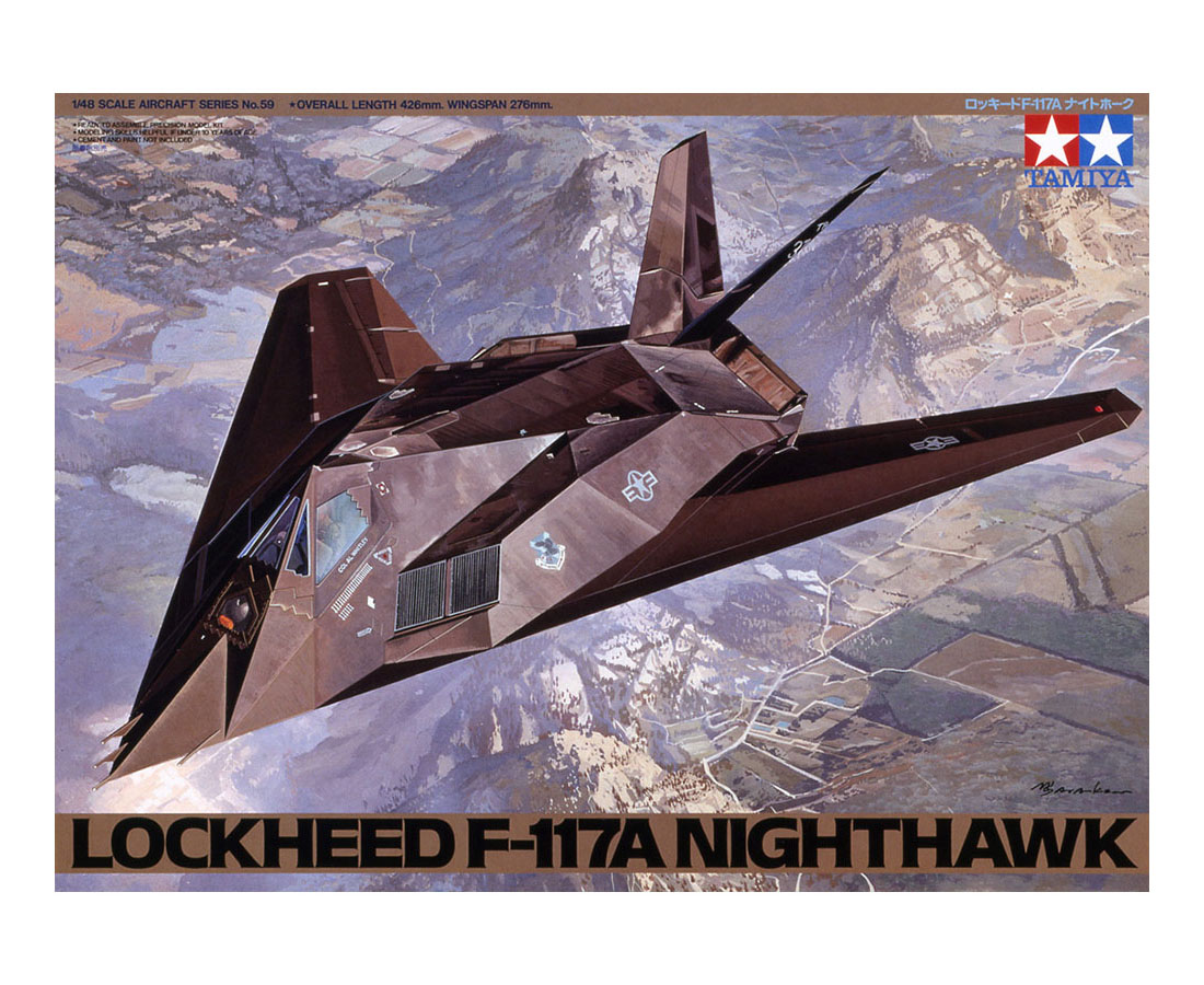 航空機・ヘリコプター TAMIYA LOCKHEED F-117A Nighthawk 1/48 Amazon.com: Tamiya Lockheed F-117A Nighthawk 1:48 Scale