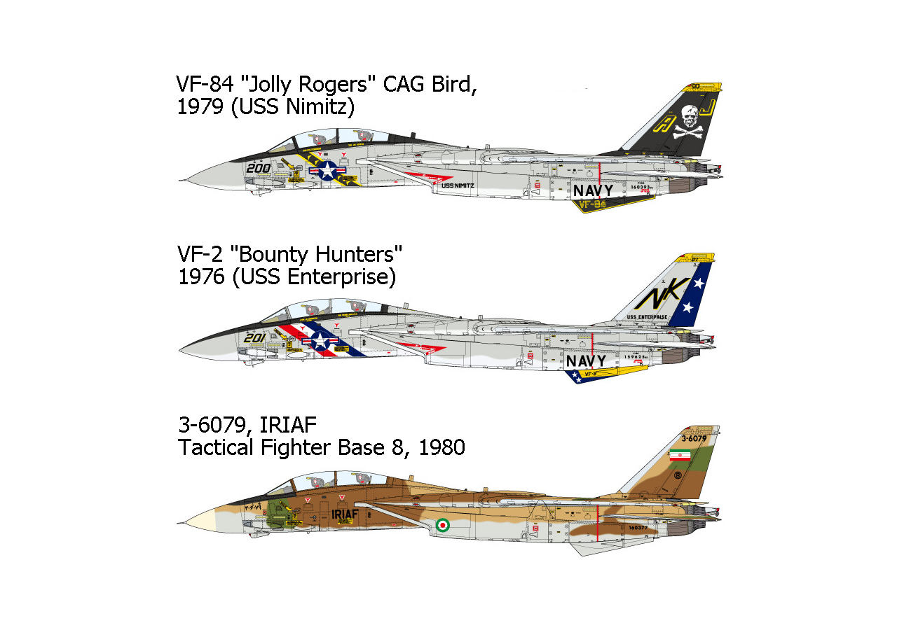 Grumman F-14A Tomcat - Tamiya 61114 | kingshobby.com