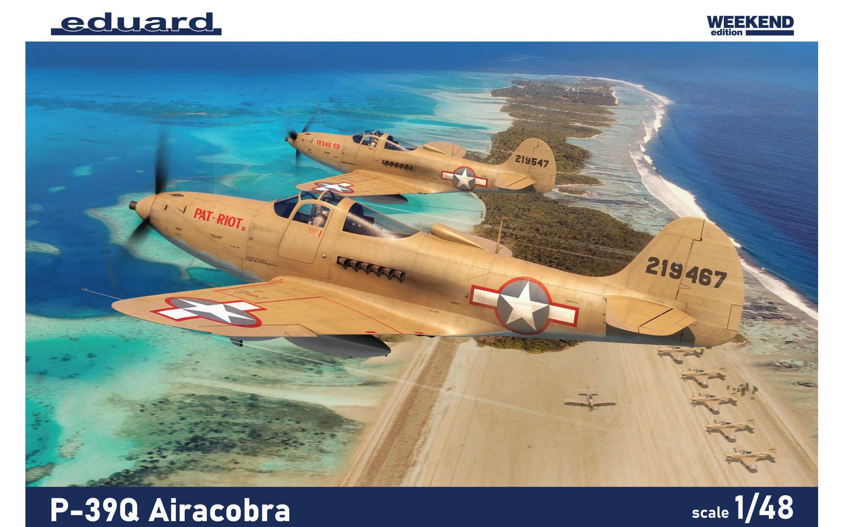 P-39Q Airacobra - Weekend Edition - Eduard 8470 | kingshobby.com