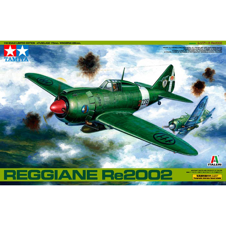 Reggiane Re. 2002 - Tamiya 89787 | kingshobby.com