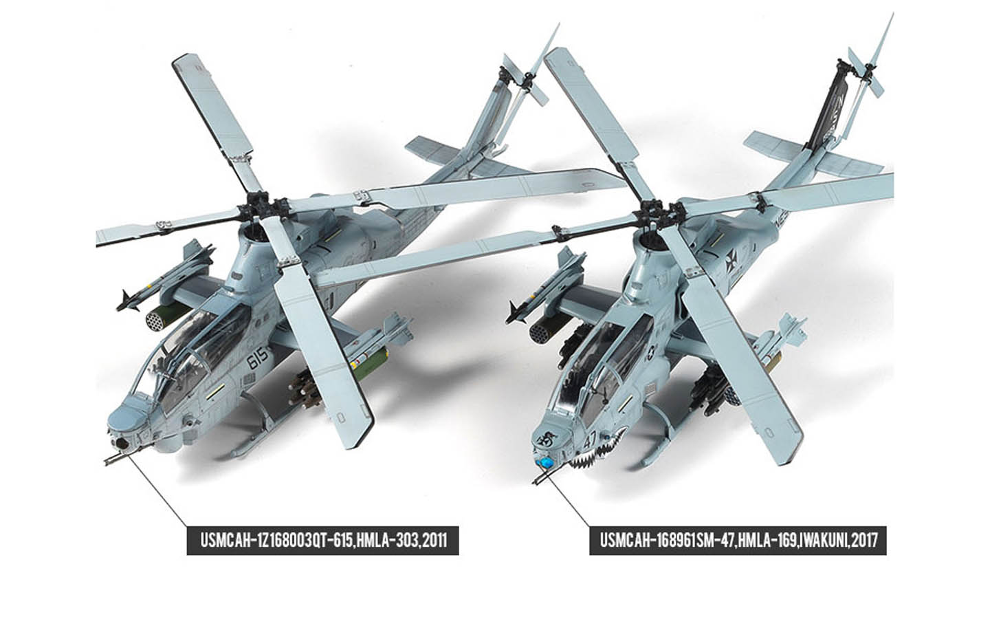 USMC AH-1Z, Shark Mouth - Academy 12127 | kingshobby.com