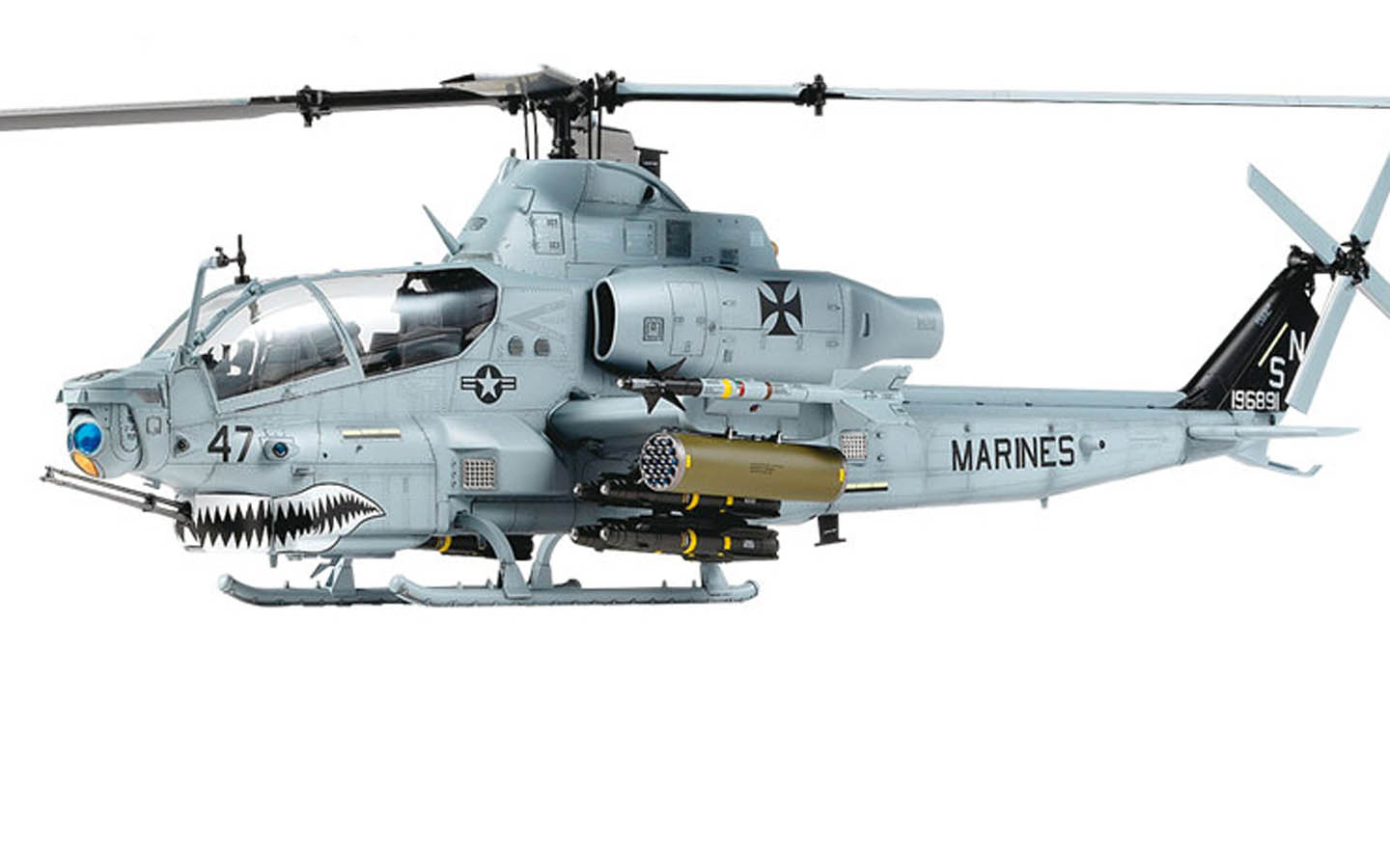 USMC AH-1Z, Shark Mouth - Academy 12127 | kingshobby.com