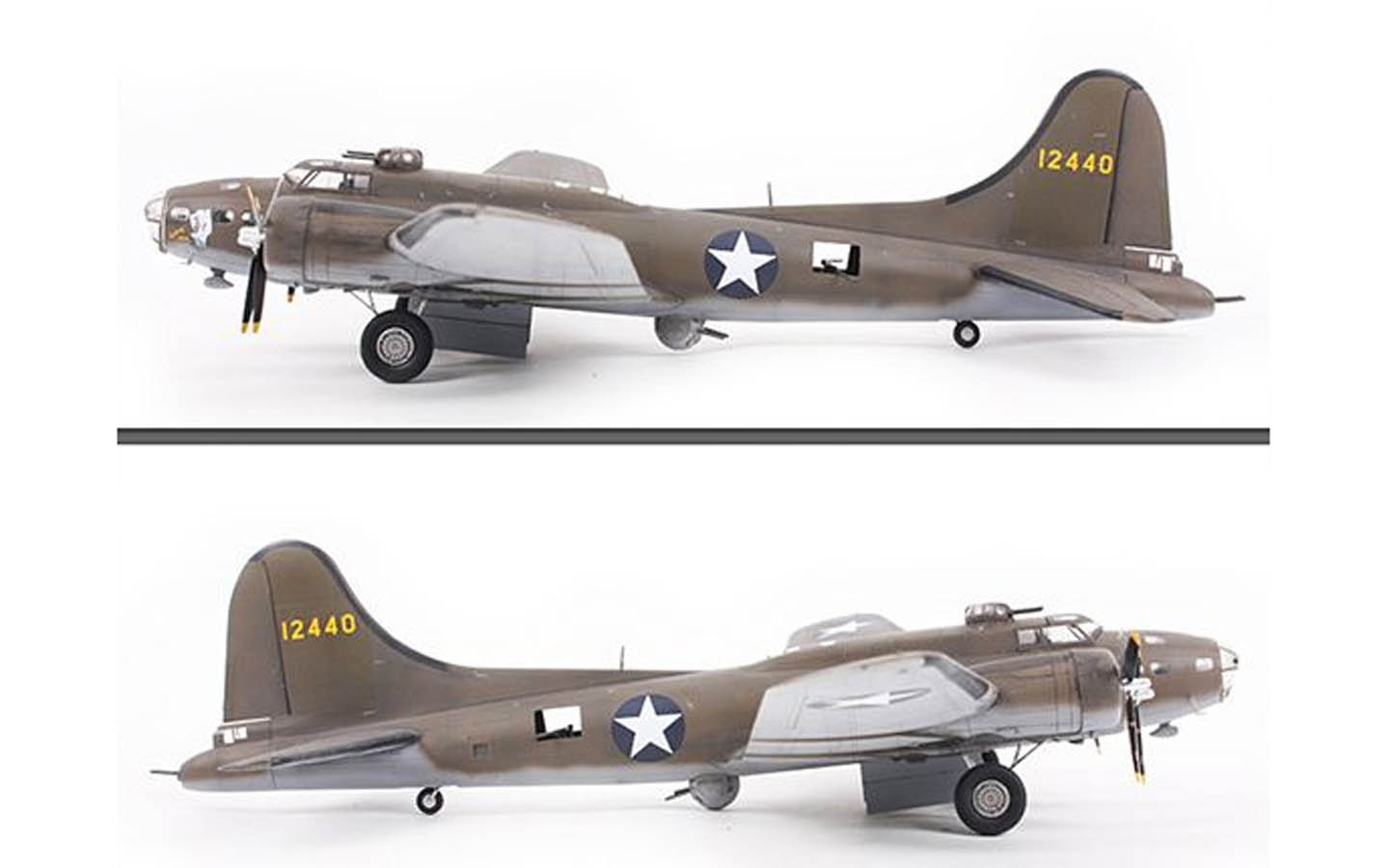 USAAF B-17E, Pacific Theater - Academy 12533 | kingshobby.com