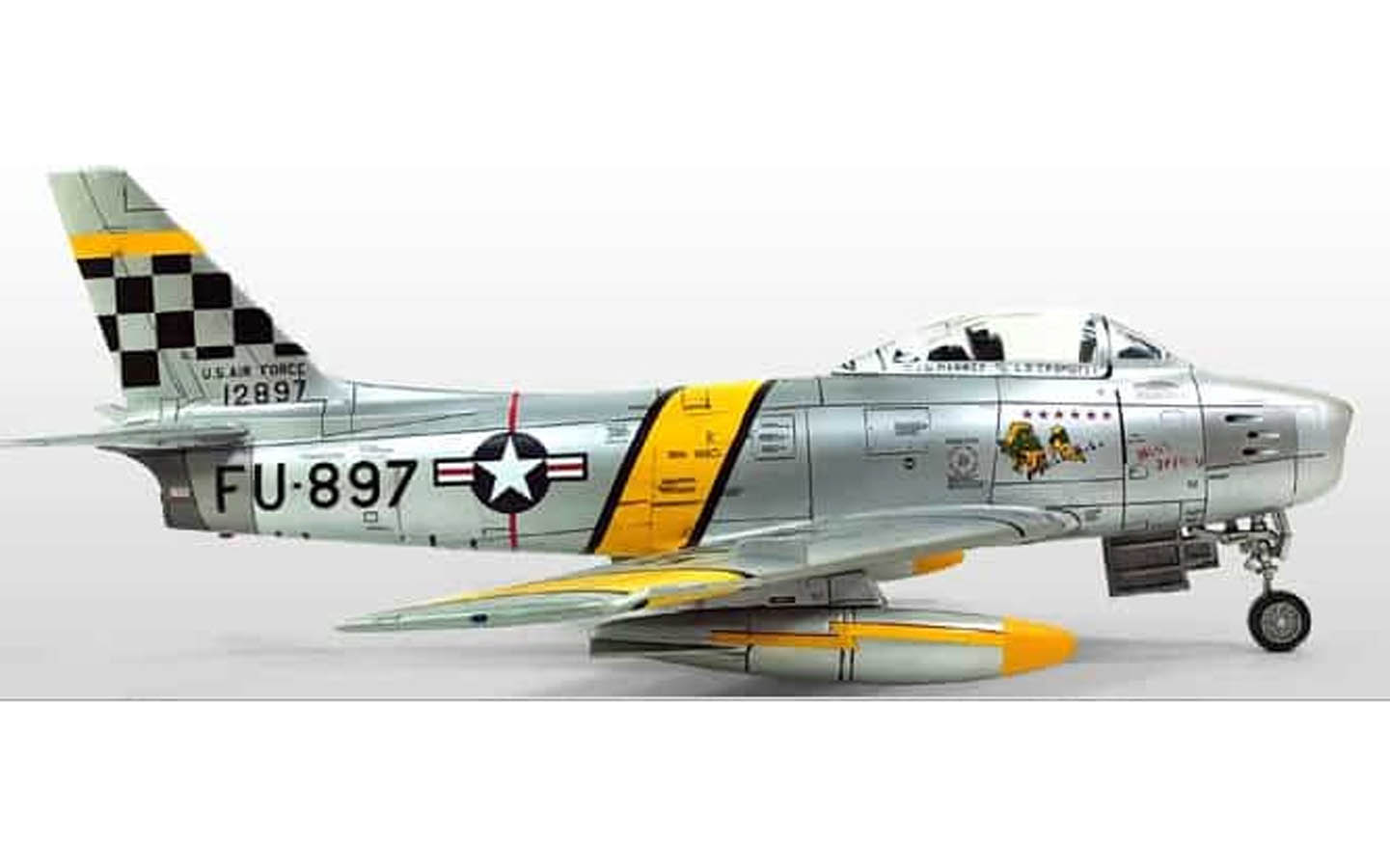 F-86F Sabre, Korean War - Academy 12546 | kingshobby.com