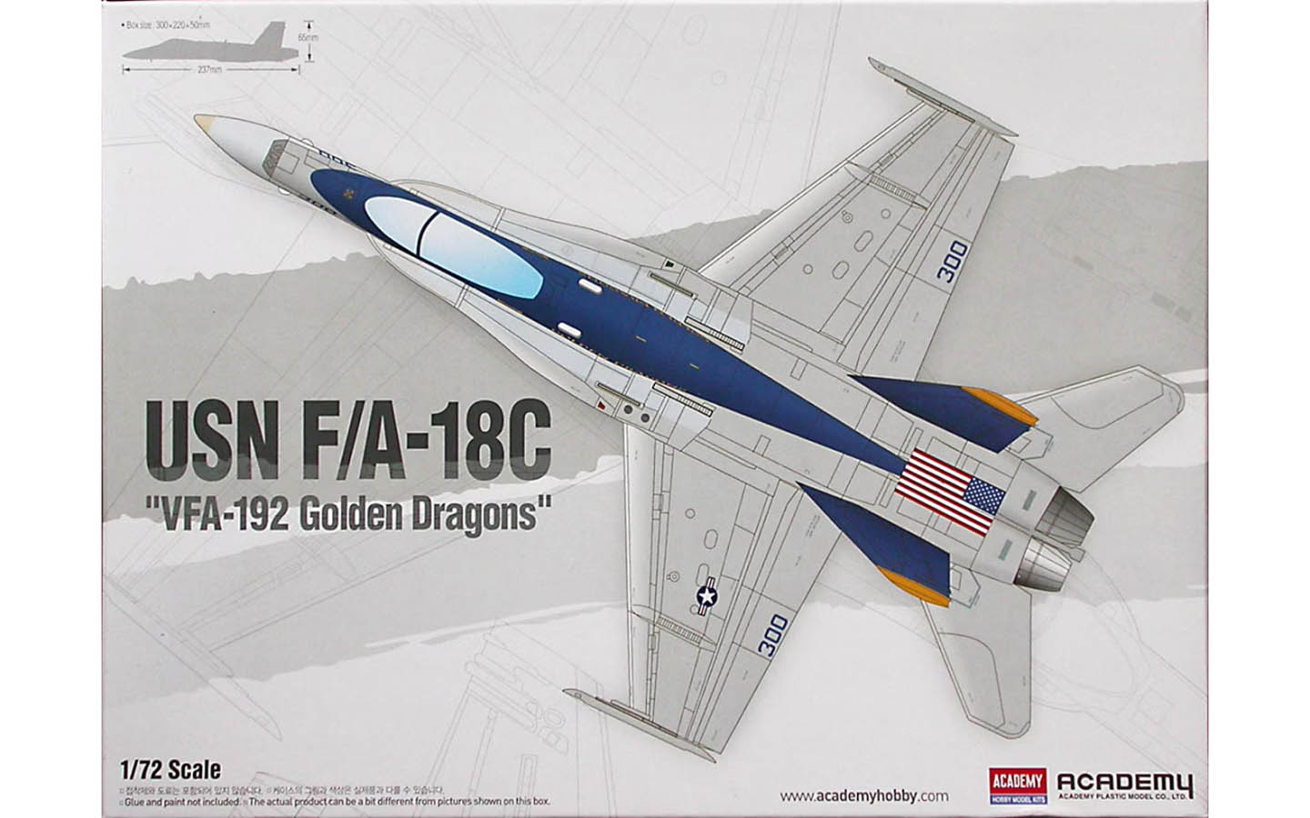 USN F/A-18C, VFA-192 Golden Dragons - Academy 12564 | kingshobby.com