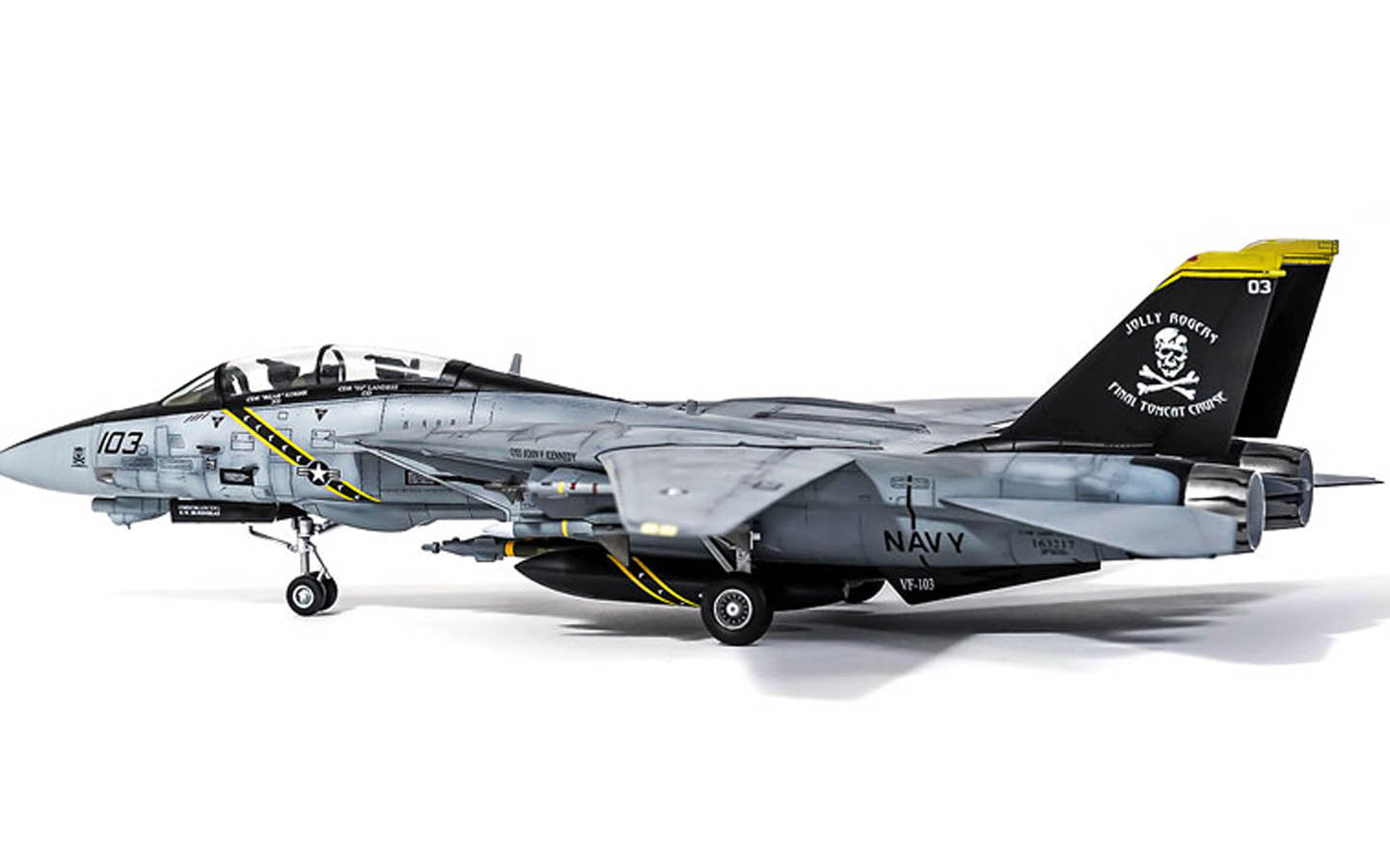 USN F-14B, VF-103 Jolly Rogers - Academy 12578 | kingshobby.com