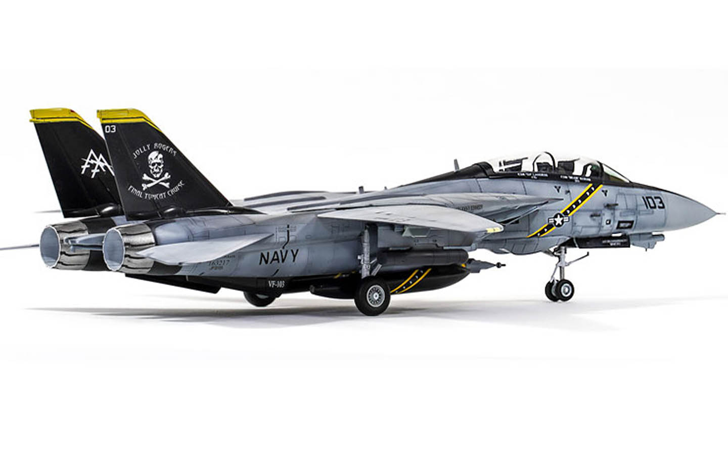 USN F-14B, VF-103 Jolly Rogers - Academy 12578 | kingshobby.com