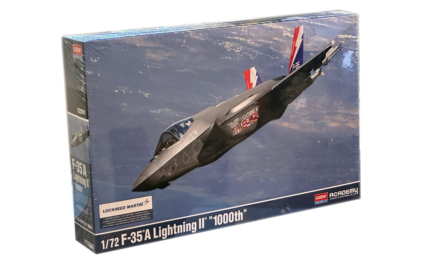 F-35A Lightning II, 1000th - Academy 12591 | kingshobby.com