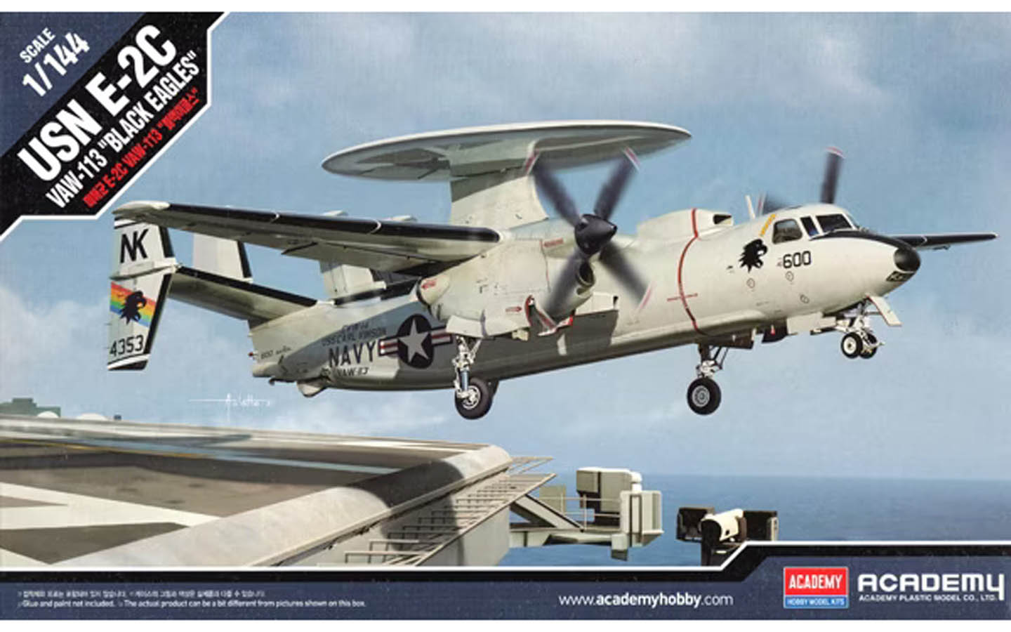 US NAVY E2C HAWKEYE. 完成品 Northrop Grumman E-2C Hawkeye, VAW-120, US NAVY - Hobby