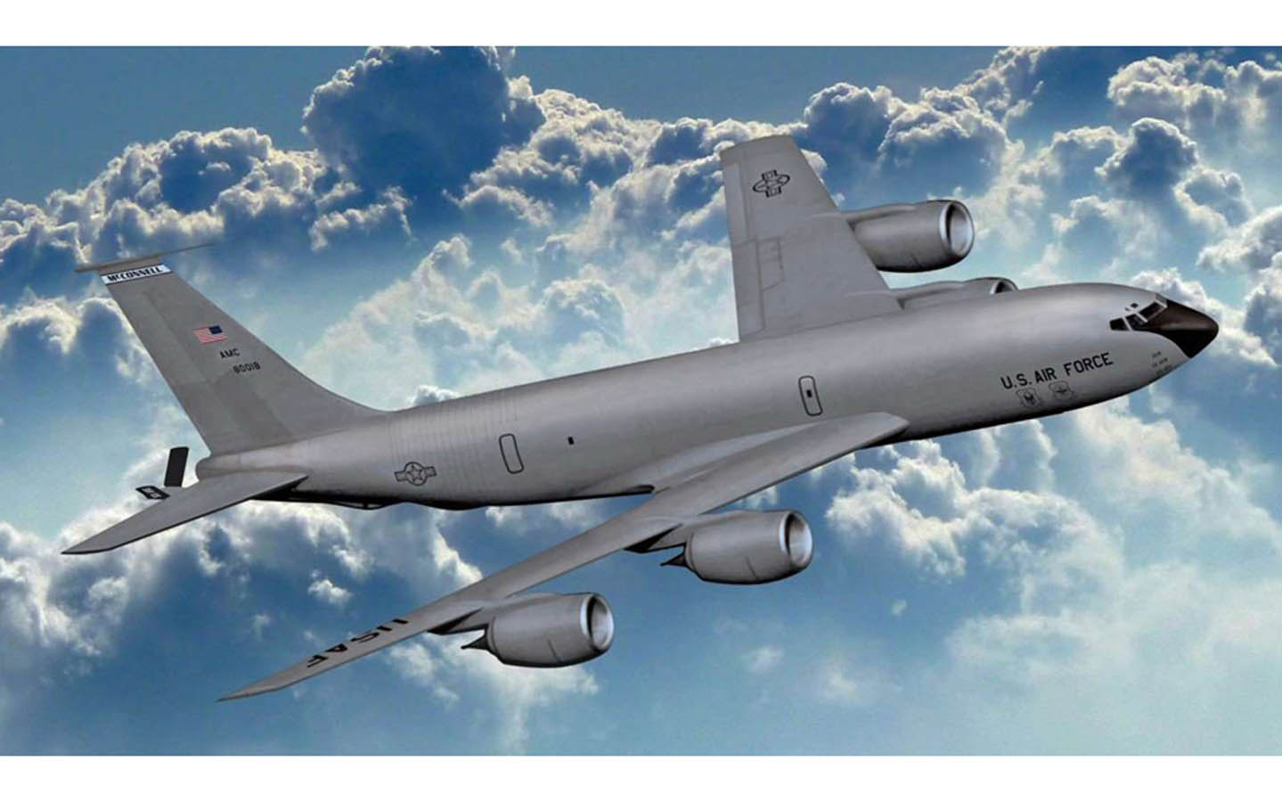 米空軍　KC-135R プラモデル USAF KC-135R Stratotanker - Academy 12638 | kingshobby.com