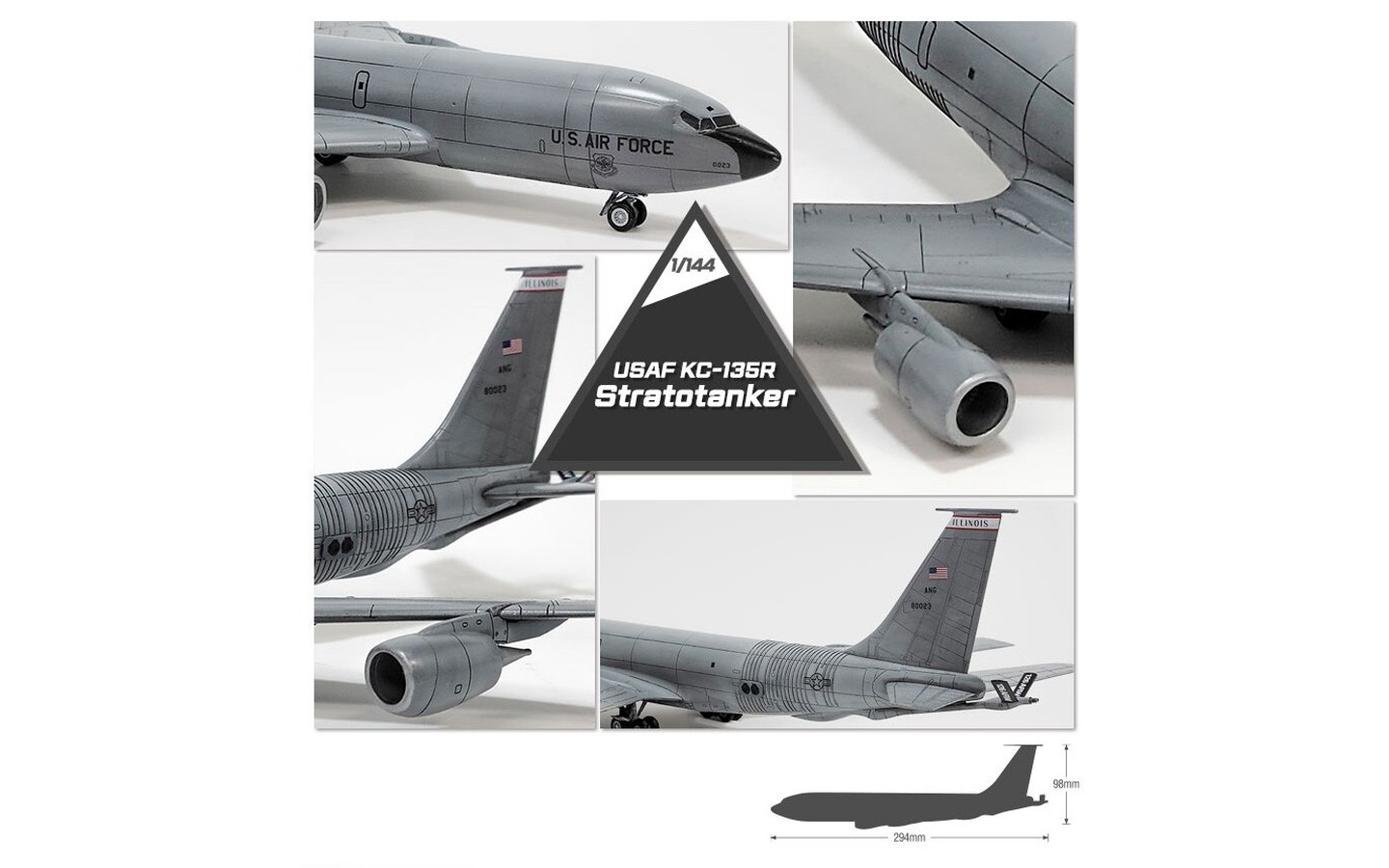 米空軍　KC-135R プラモデル KC-135R ストラトタンカー (プラモデル) - ホビーサーチ