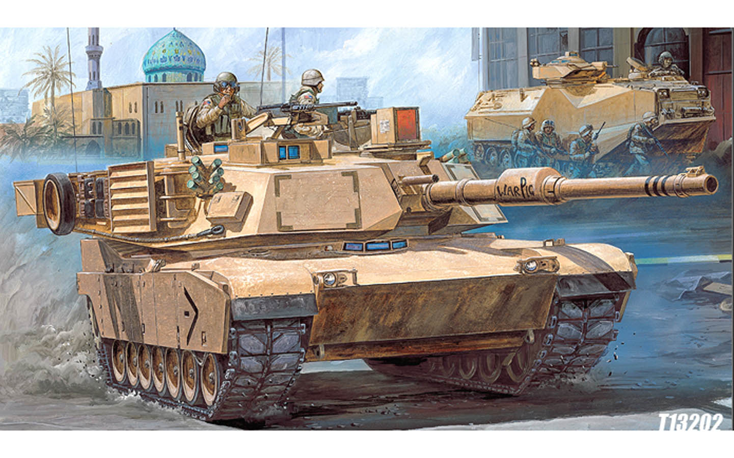ミニチャンプス ABRAMS・IRAQ 2003 エイブラムス戦車 Amazon.com