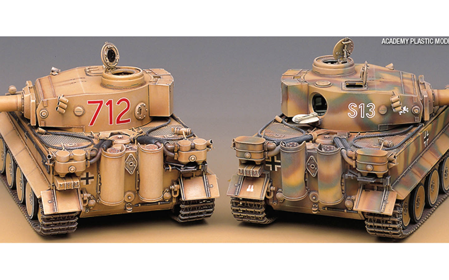 German Tiger-I, Early Production Version - Academy 13239