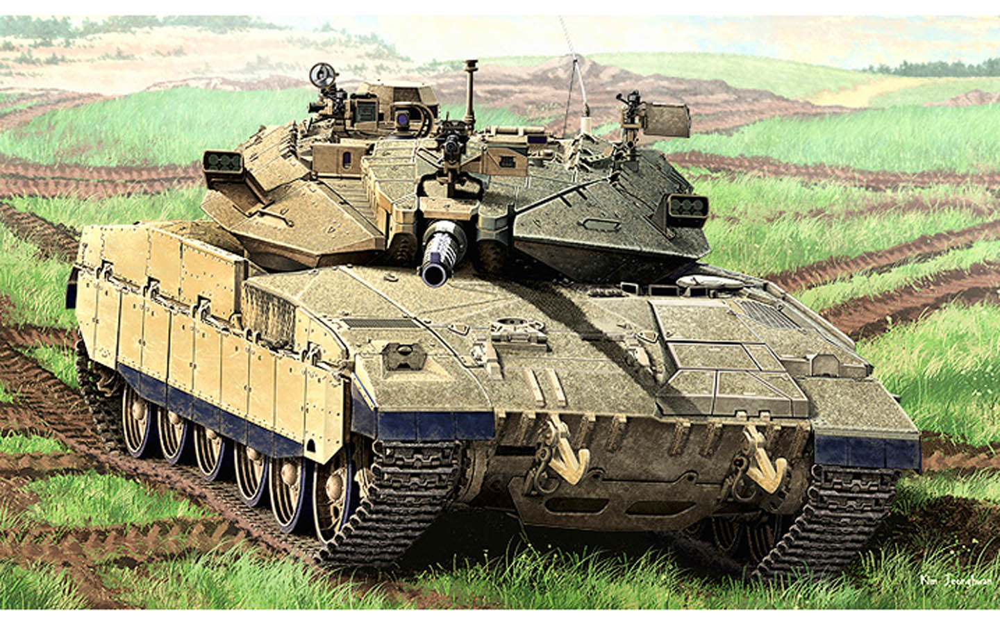 Merkava Mk.IID - Academy 13286 | kingshobby.com