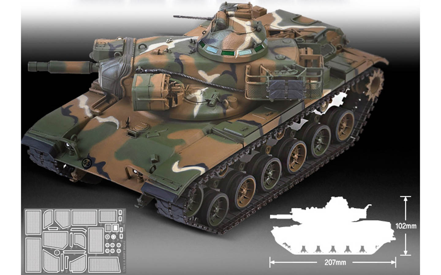 アカデミー 1/35 アメリカ軍 M60A2戦車 プラモデル 13296 Amazon | アカデミー(Academy) 1/35 アメリカ軍 M60A2戦車