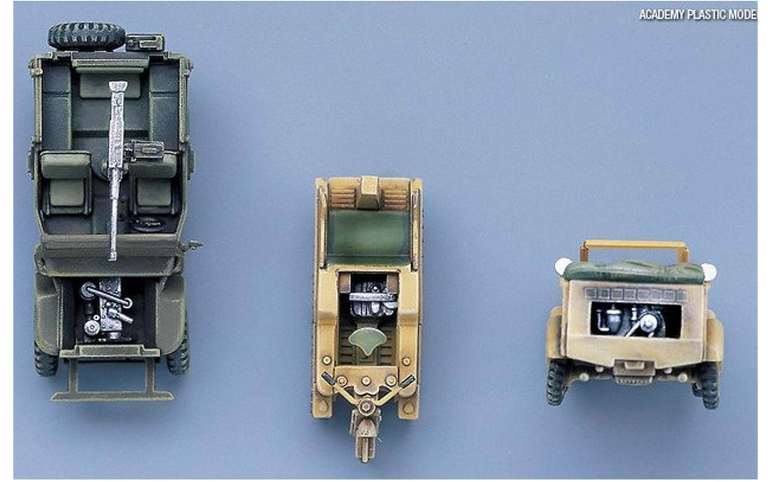 Light Vehicles of Allied & Axis During WWII - Academy 13416