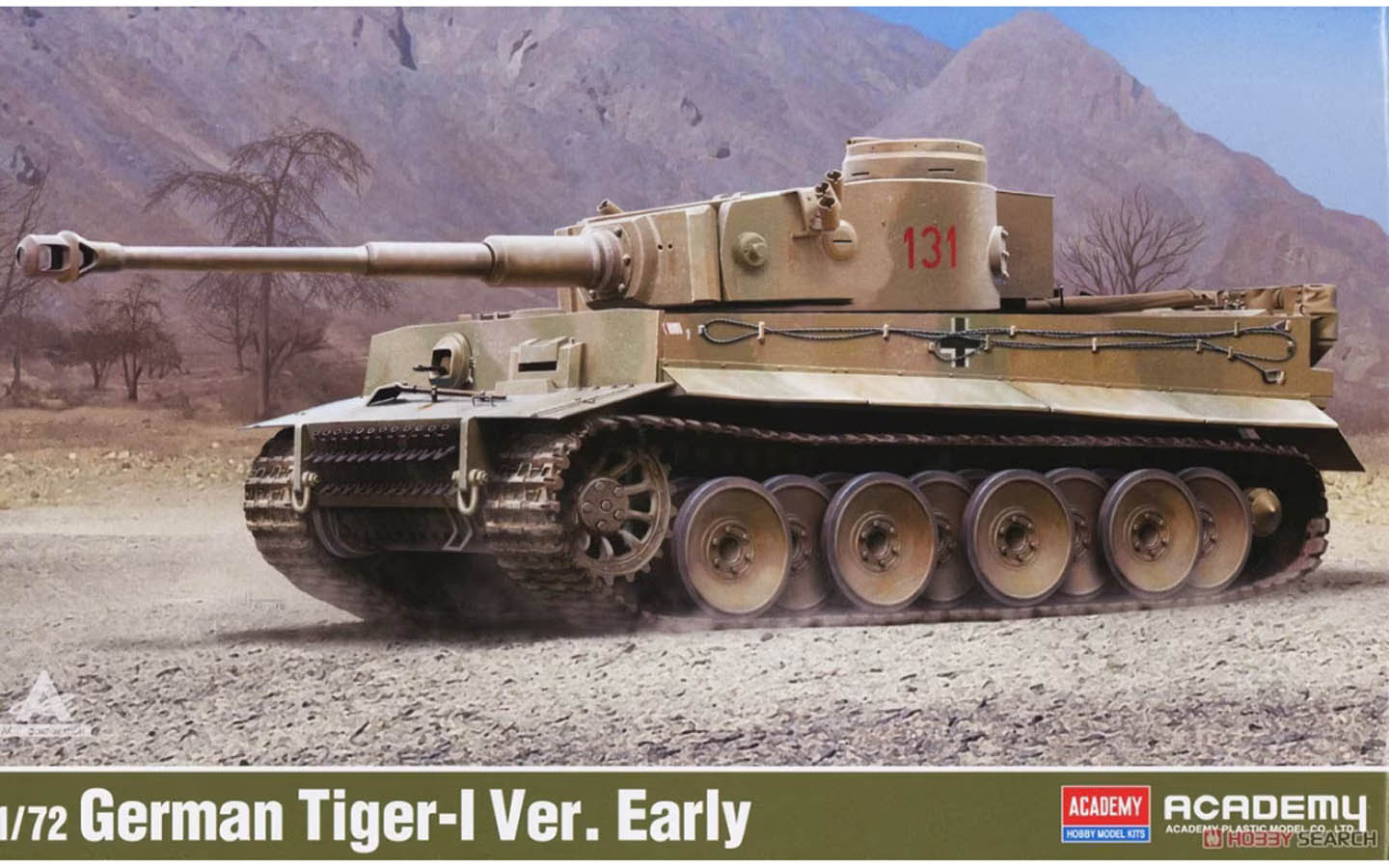 German Tiger I Ver.Early - Academy 13422 | kingshobby.com