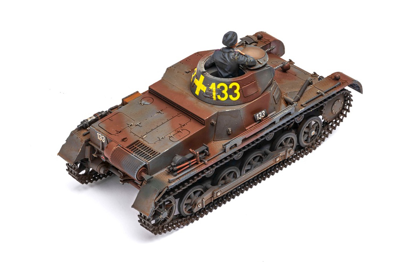Panzer I Ausf. B & Zundapp K750 - Academy 13556 | kingshobby.com