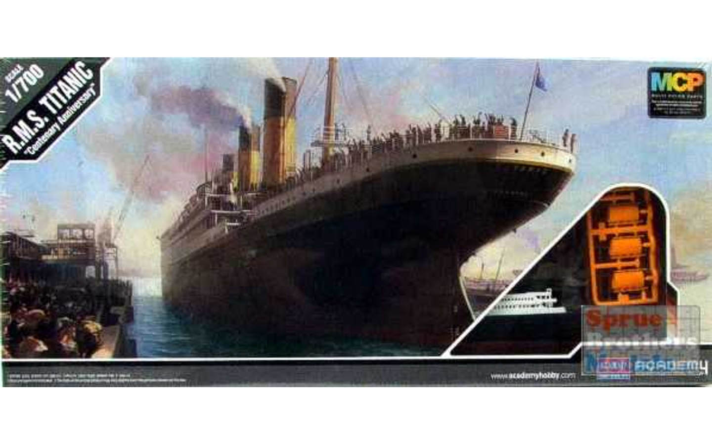 R.M.S. Titanic, Centenary Anniversary - Academy 14214 | kingshobby.com