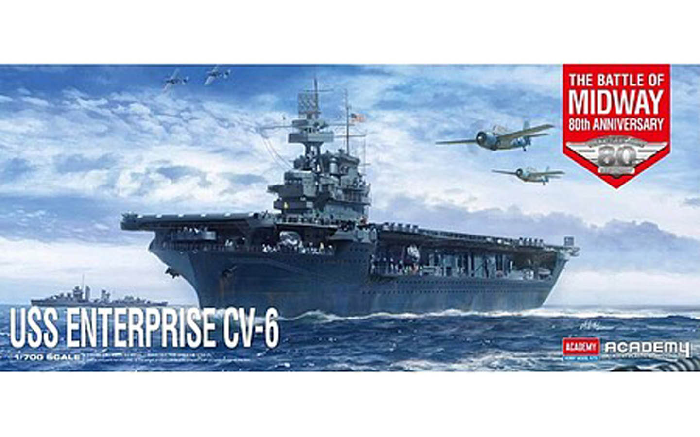 USS Enterprise CV-6, Battle of Midway 80th Anniversary - Academy