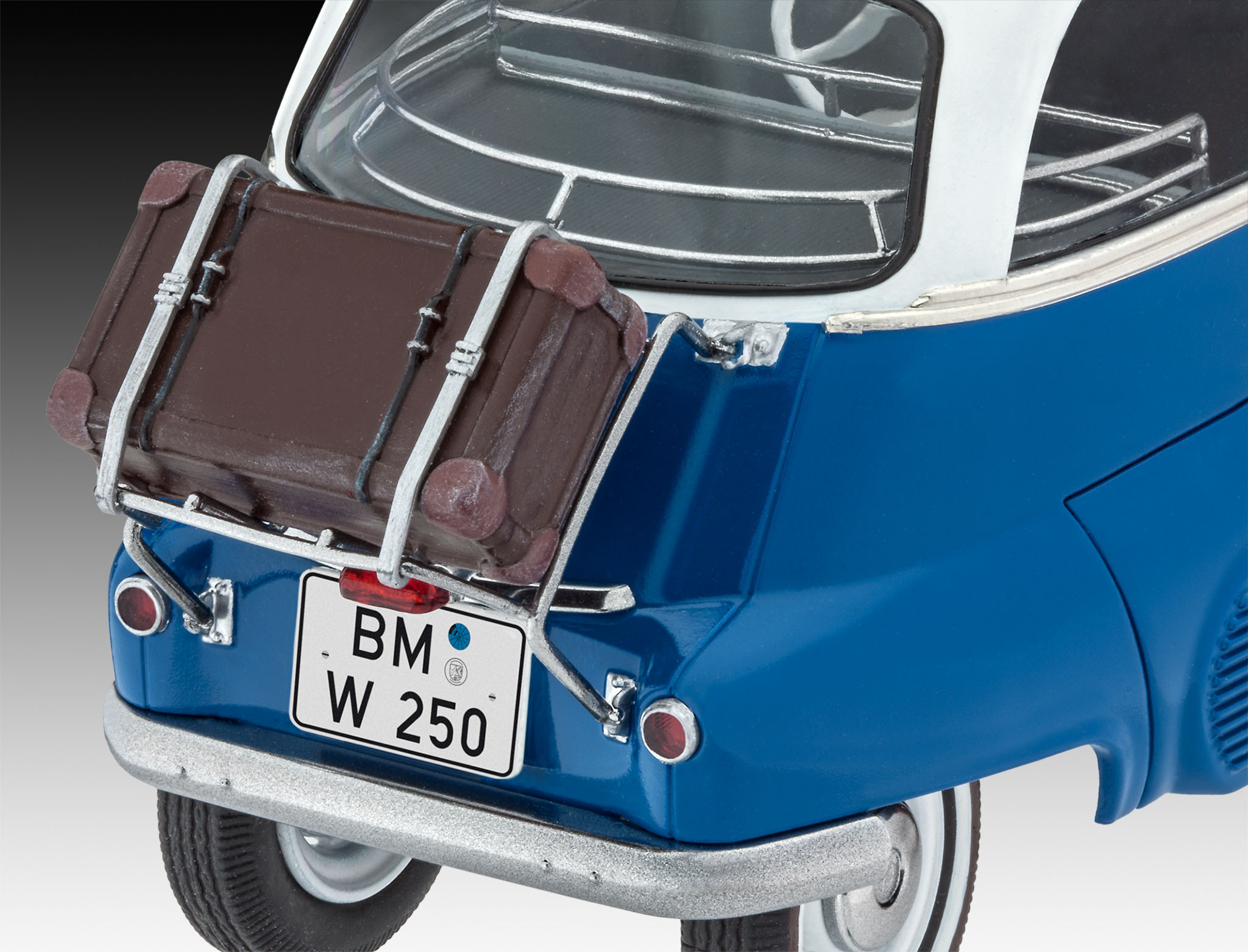 自動車 Revell 1/18 BMW Isetta 250 Lufthansa 1/18 REVELL CLASSIC BMW ISETTA 250 LUFTHANSA AIRLINES