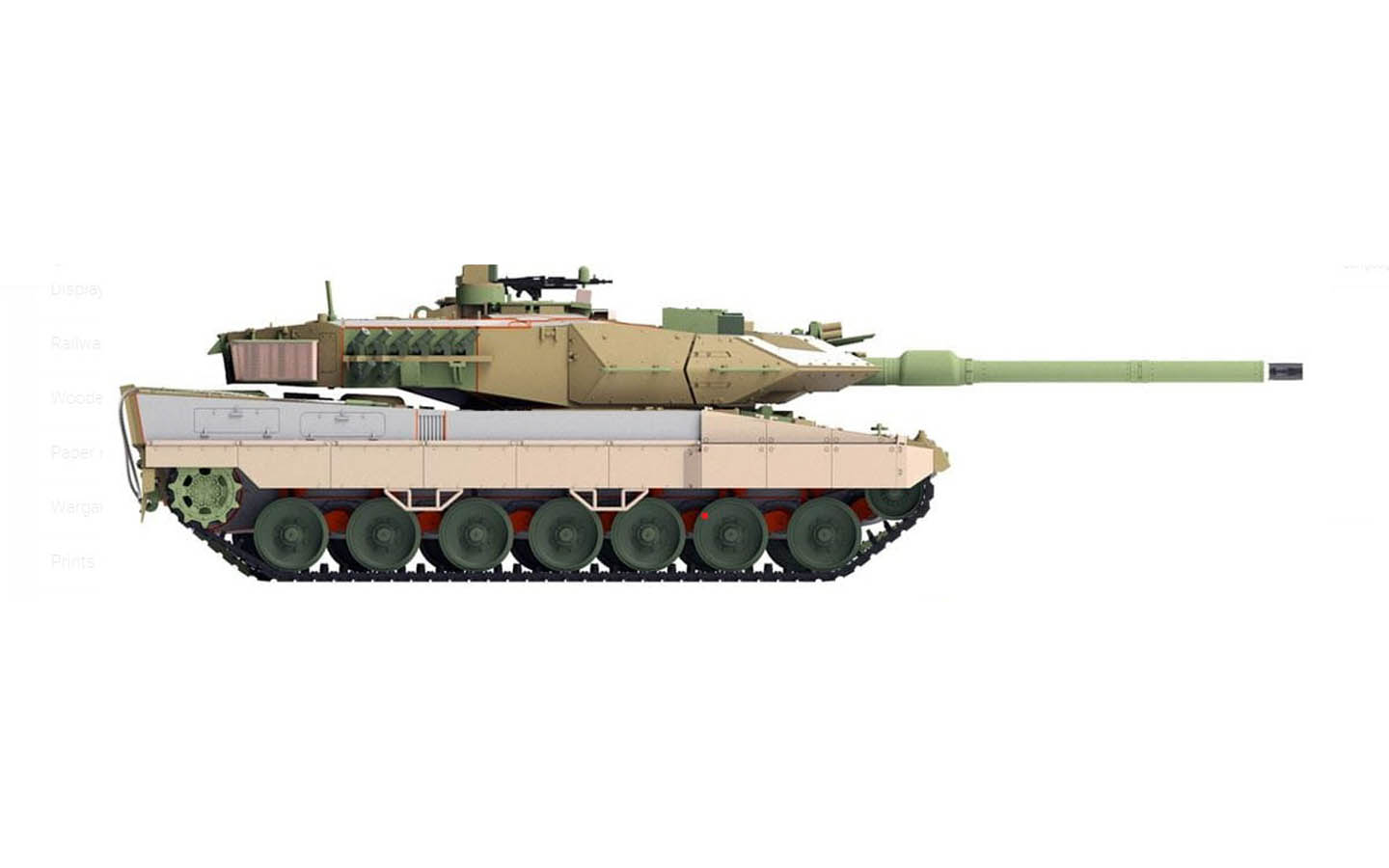 German MBT Leopard 2A5/A6 - Border TK7201 | kingshobby.com