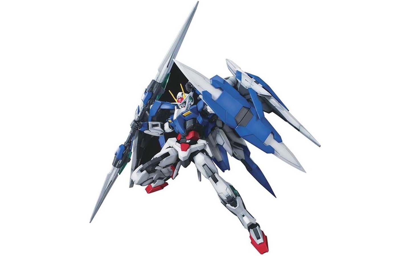 MG Gundam 00 00 Raiser - Celestial Being Mobile Suit GN-0000+GNR