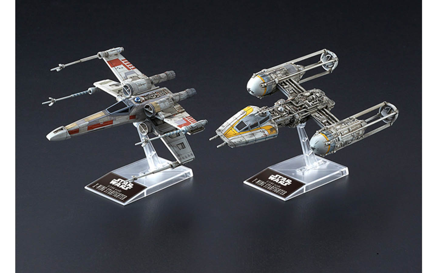X-Wing Starfighter & Y-Wing Starfighter, Star Wars - Bandai 228377
