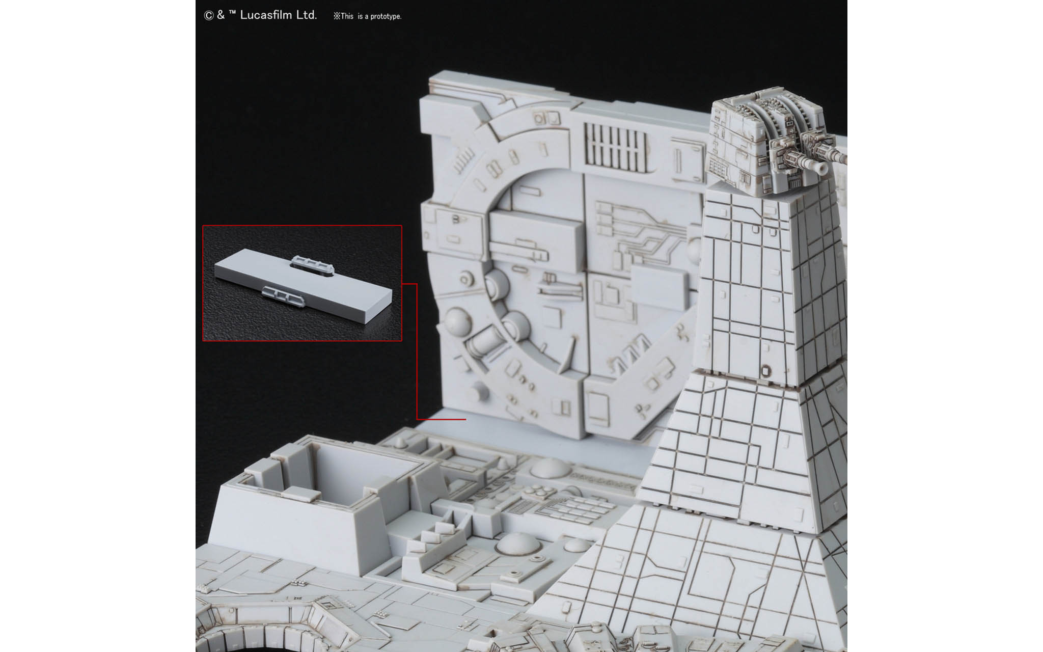 Death Star Attack Set w/X-Wing Fighter, Star Wars - Bandai 230343