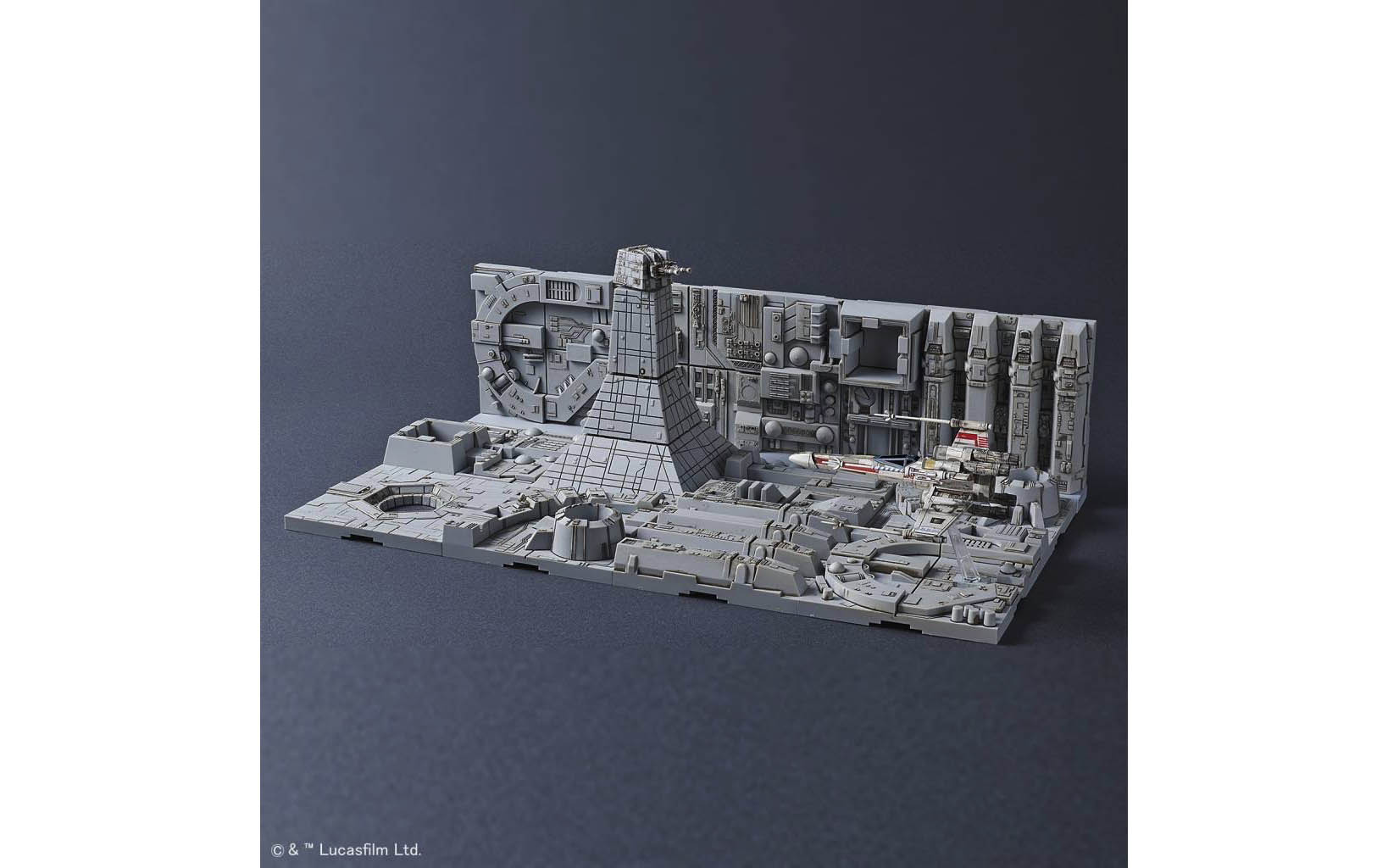 Death Star Attack Set w/X-Wing Fighter, Star Wars - Bandai 230343