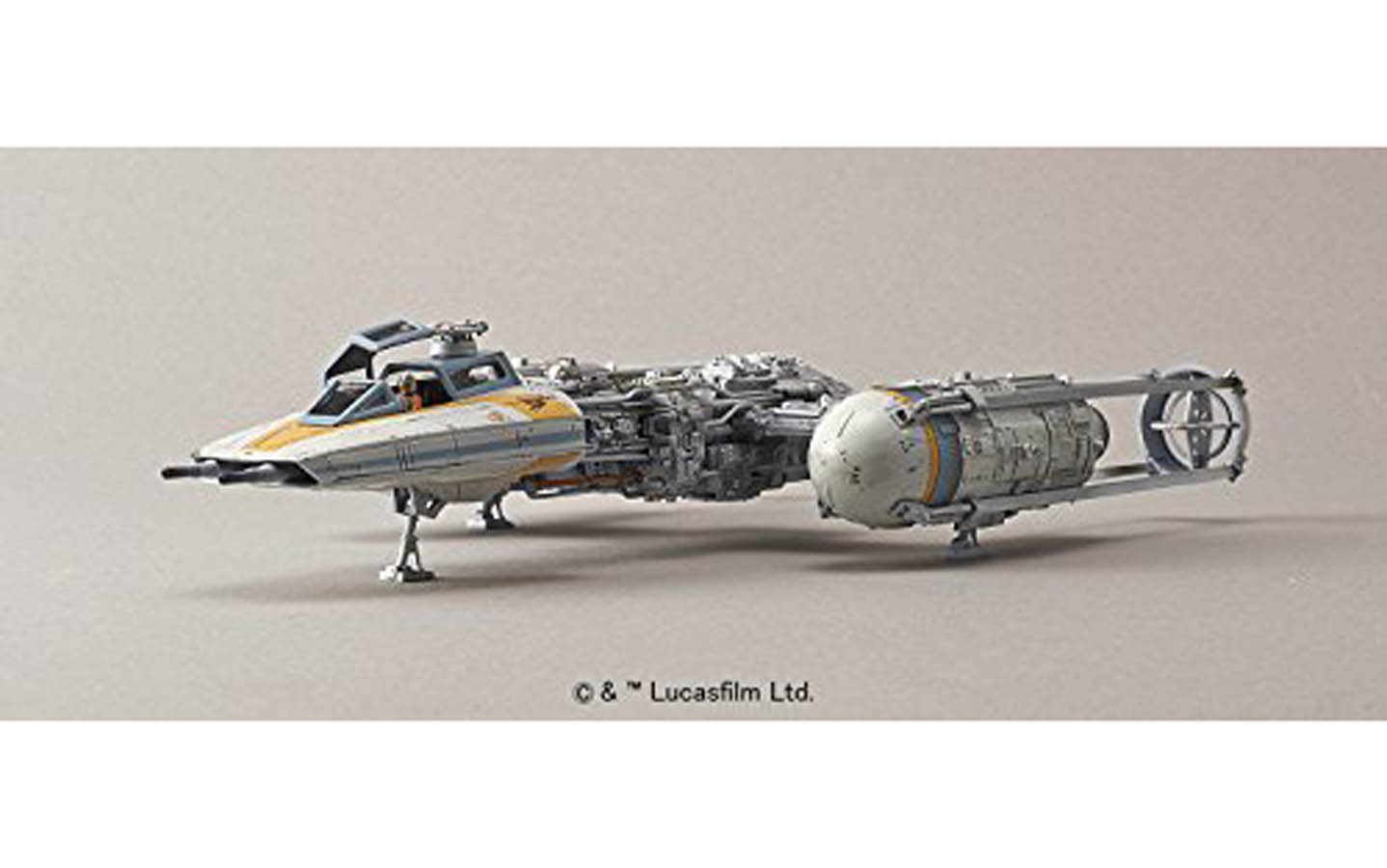 Y-Wing Starfighter, Star Wars - Bandai 2378838 | kingshobby.com