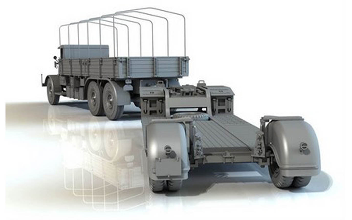 Faun L900 incl. Sd.Ah.115 - Das Werk DW35003 | kingshobby.com