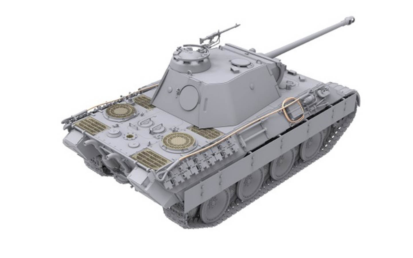 Das Werk 35009 Pzkpfwg.V Panther A Early W/o Interior
