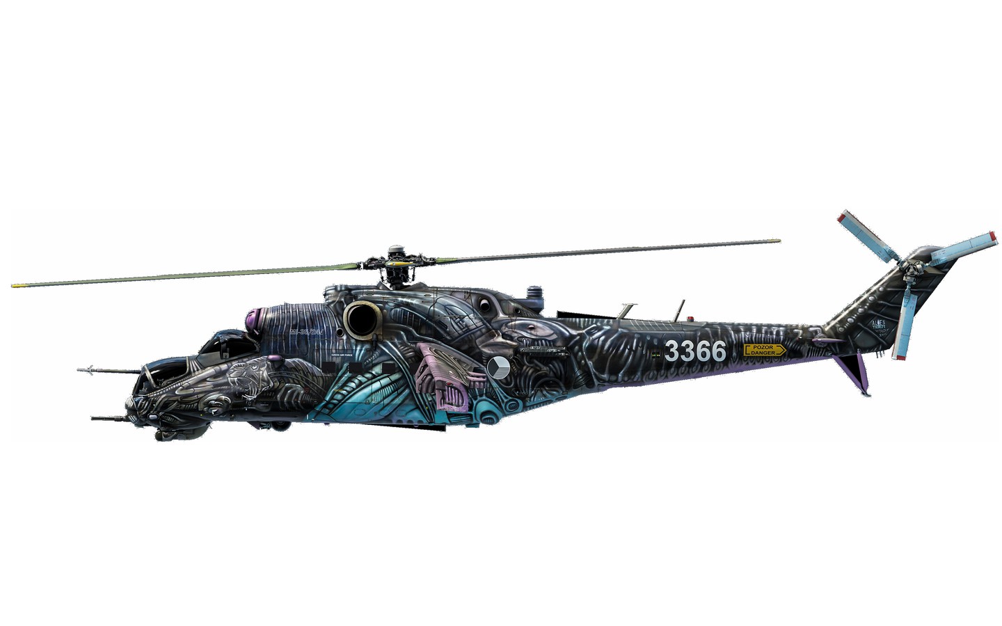 Mil Mi-35 Alien - Eduard 11173 | kingshobby.com