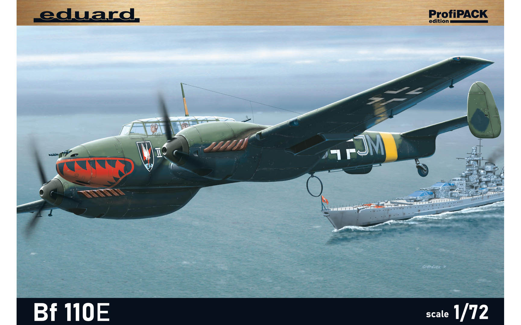 Bf 110E - ProfiPACK - Eduard 7083 | kingshobby.com