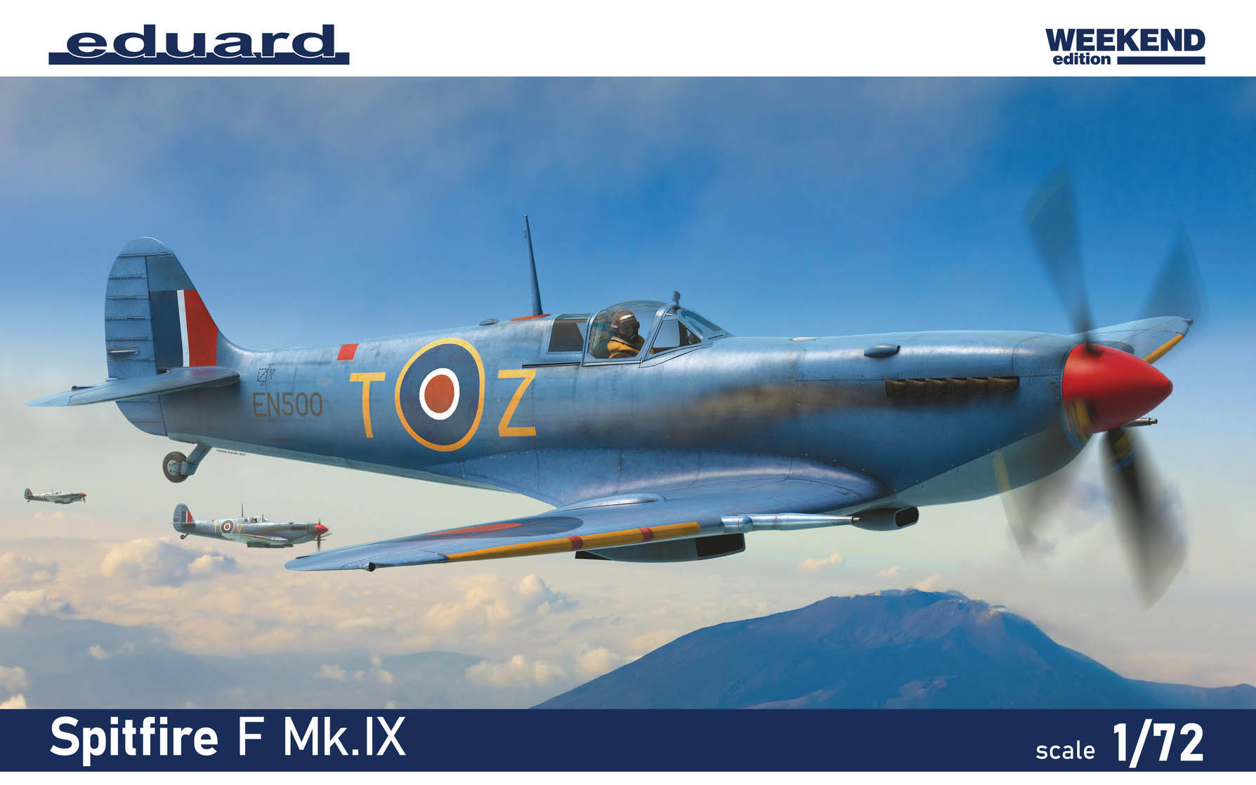Spitfire F Mk. IX - Weekend Edition - Eduard 7460 | kingshobby.com
