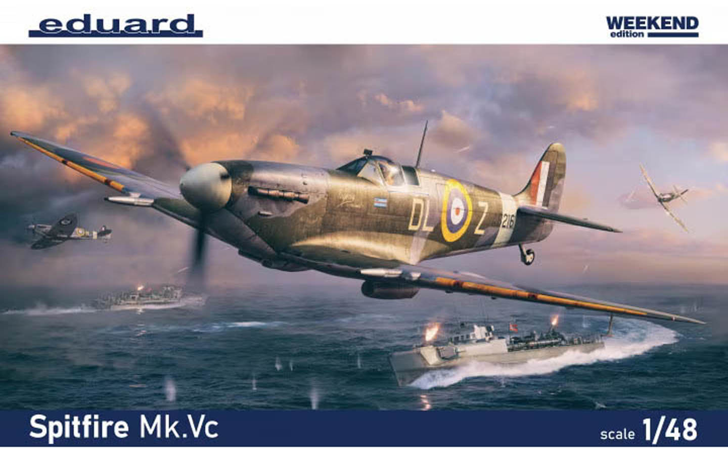 Spitfire Mk. Vc, Weekend Edition - Eduard 84192 | kingshobby.com