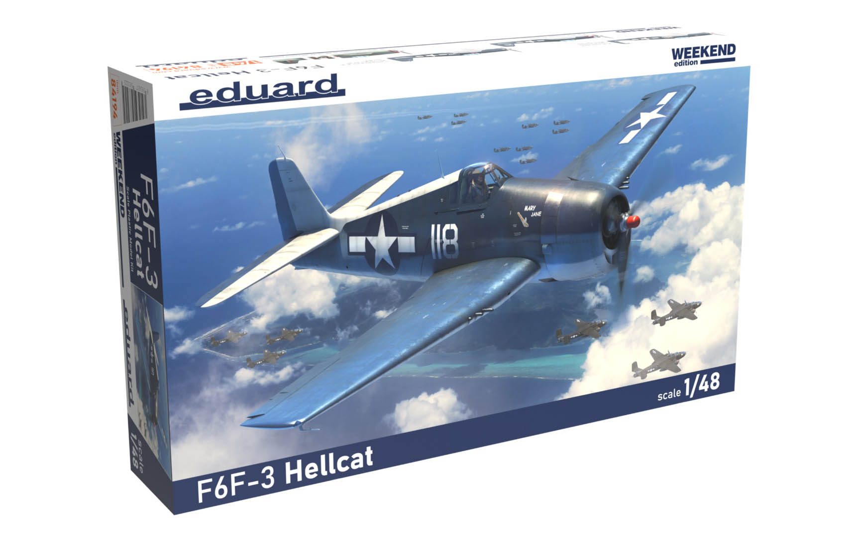 F6F-3 Hellcat, Weekend Edition - Eduard 84194 | kingshobby.com