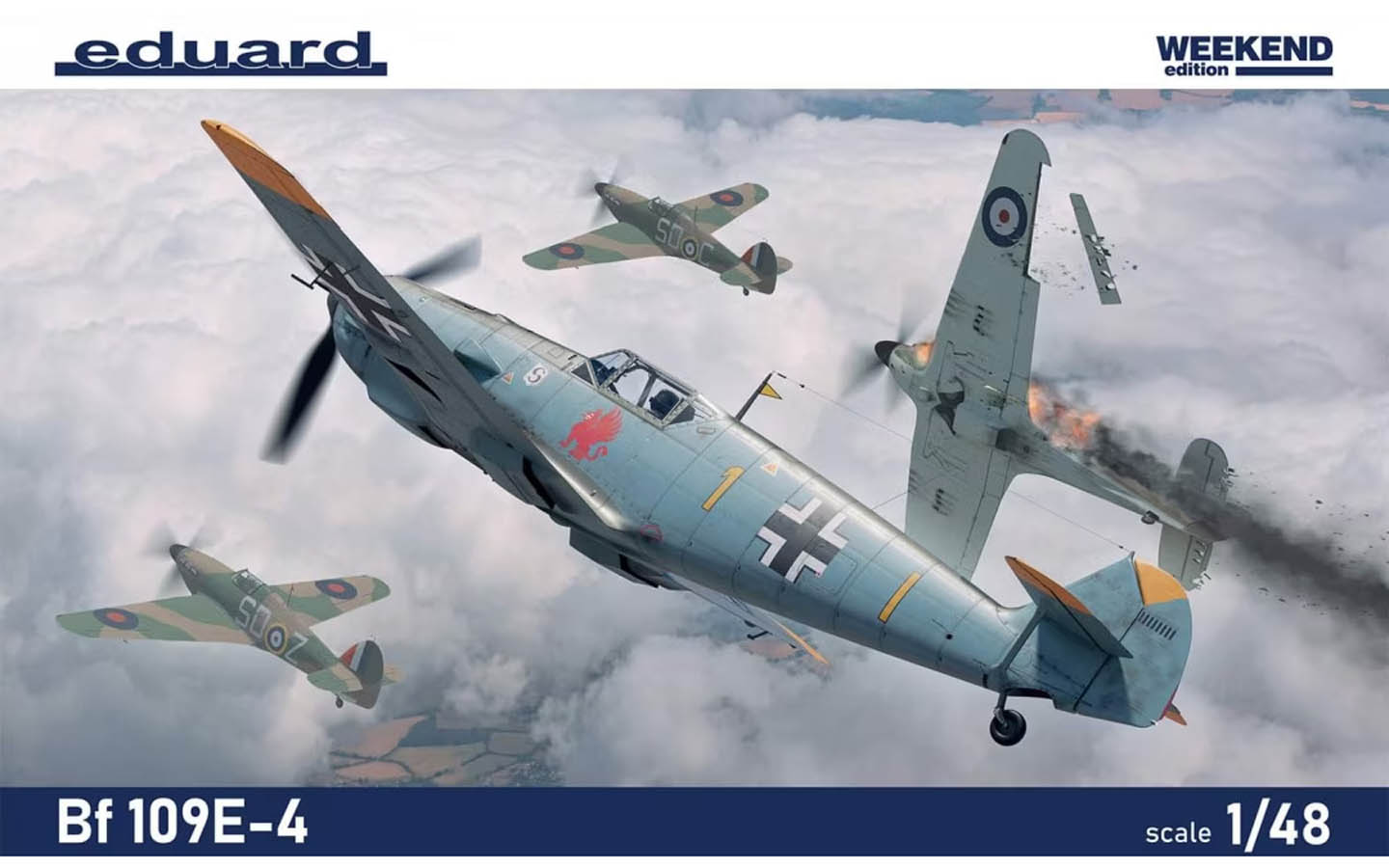 Bf 109E-4, Weekend Edition - Eduard 84196 | kingshobby.com