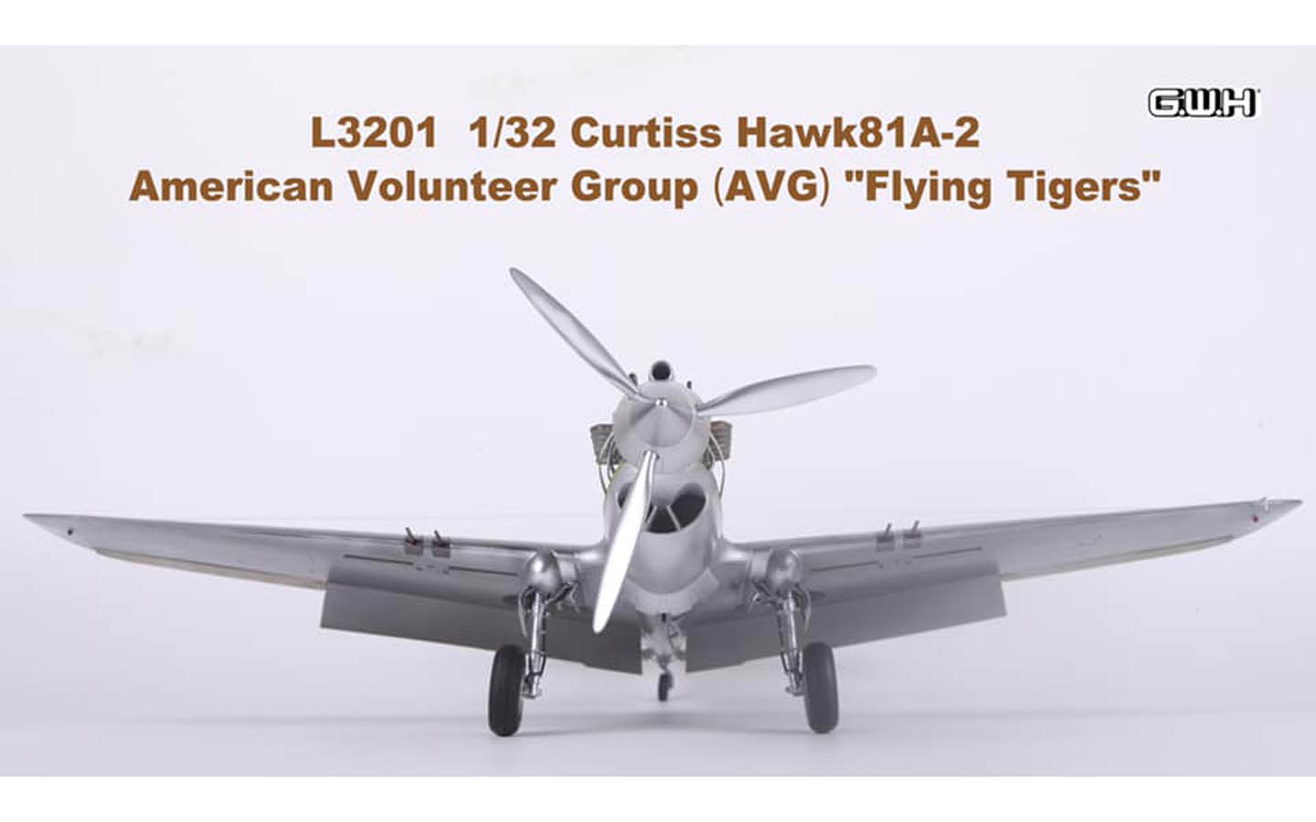 Curtis Hawk 81-A2 - Flying Tigers (P-40B Tomahawk) - GWH L3201