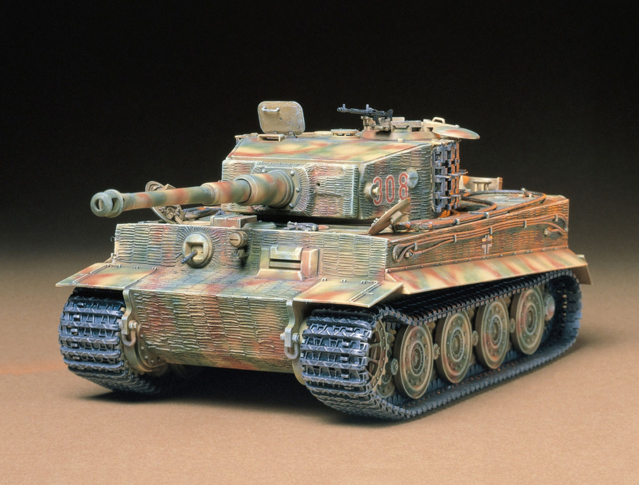 German Heavy Tiger I Late Version - Tamiya 35146 | kingshobby.com