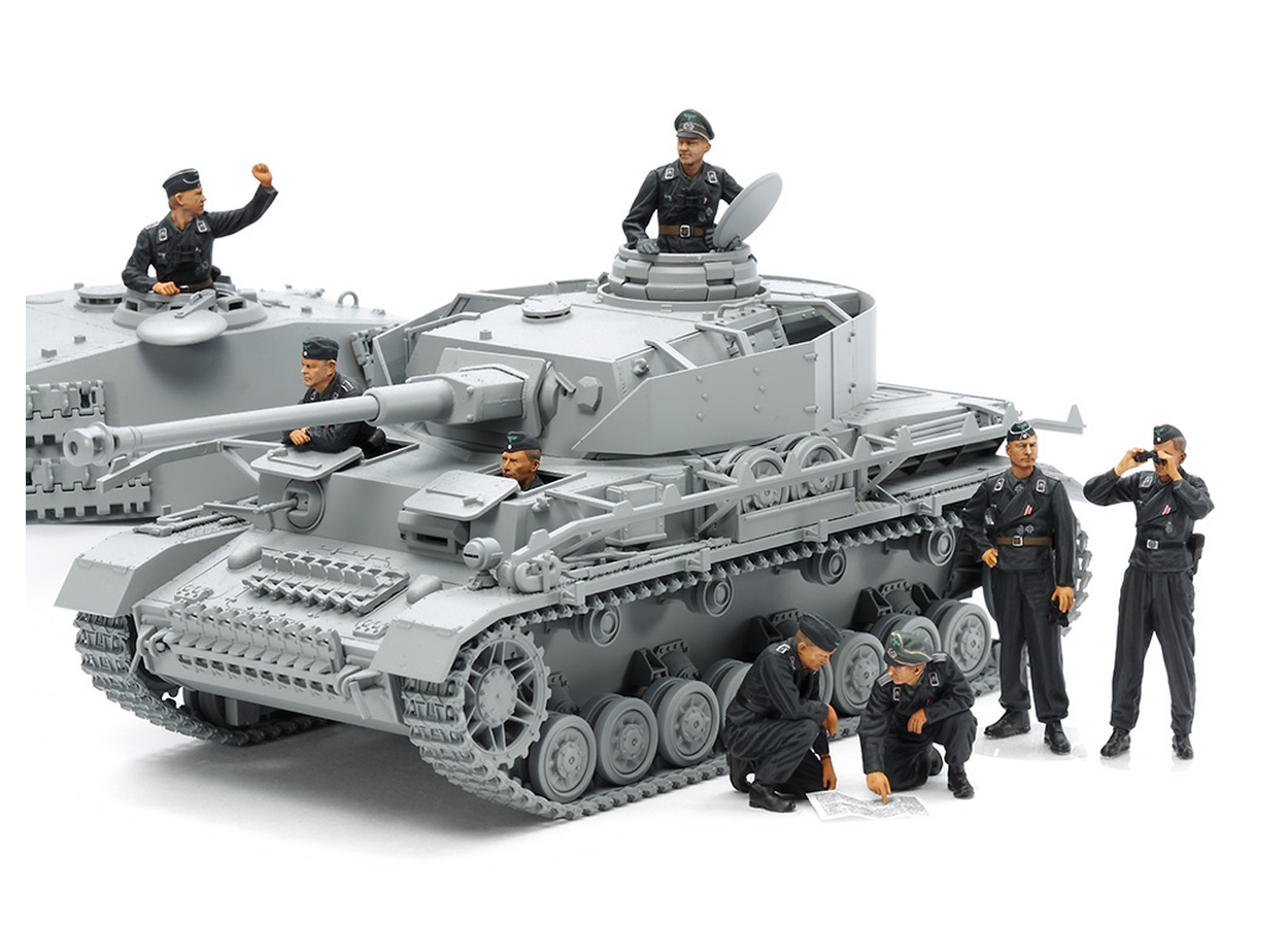 German Tank Panzer IV Ausf. J - Special Edition - Tamiya