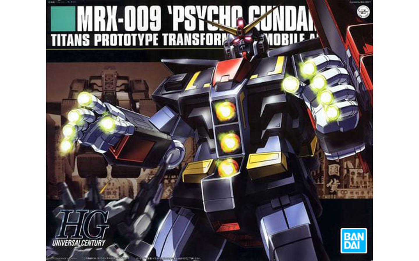 HGUC MRX-009 Psycho-Gundam - Titans Prototype Transformable Mobile