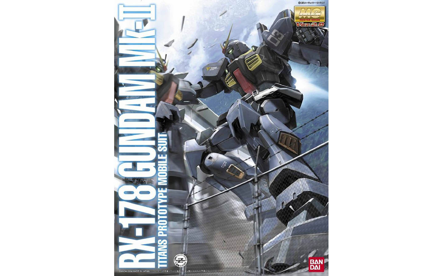 Master Grade RX-178 Gundam Mk-II Ver.2.0 - Titans Prototype