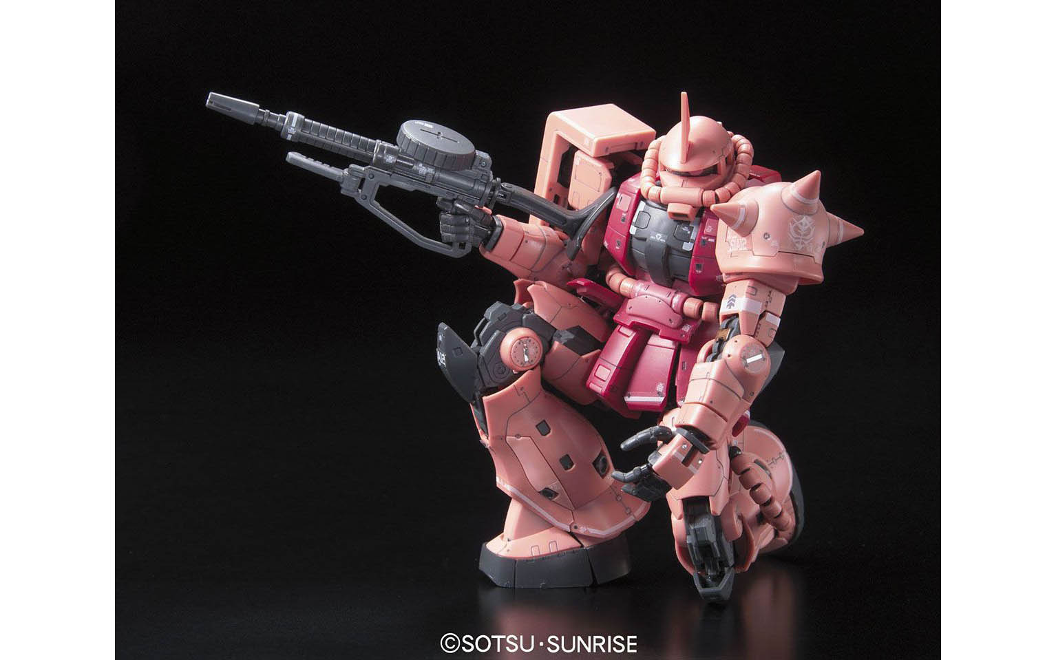 Bandai G.M.G. Collection 02 Action Figure Char Aznable, 10 Cm, Da Mobile Suit Gundam, Uniforme Principato Di Zeon