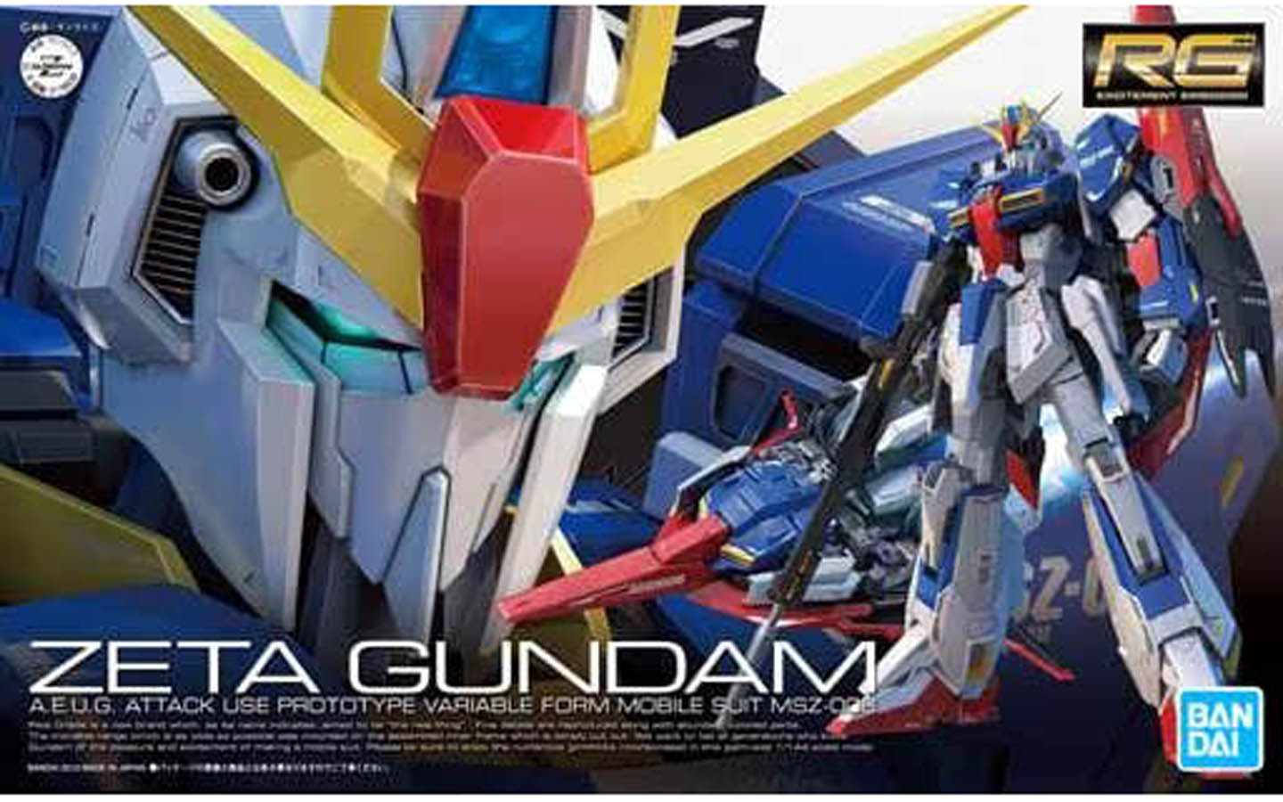模型/プラモデル BANDAI - Z GUNDAM A.E.U.G. MOBILE SUIT MSZ-006 New Bandai Zeta Gundam, A.E.U.G. Attack Use Prototype